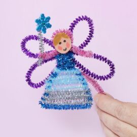 Glitter Pipe-Cleaner Fairy