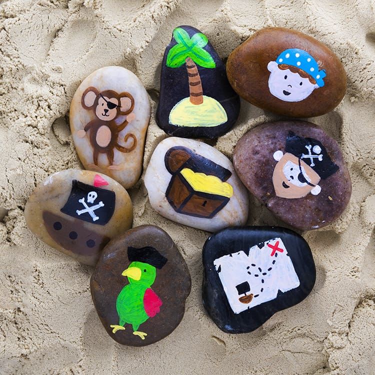 Pirate Story Stones