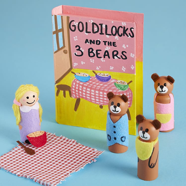 Goldilocks & The Three Bears Story Box Set