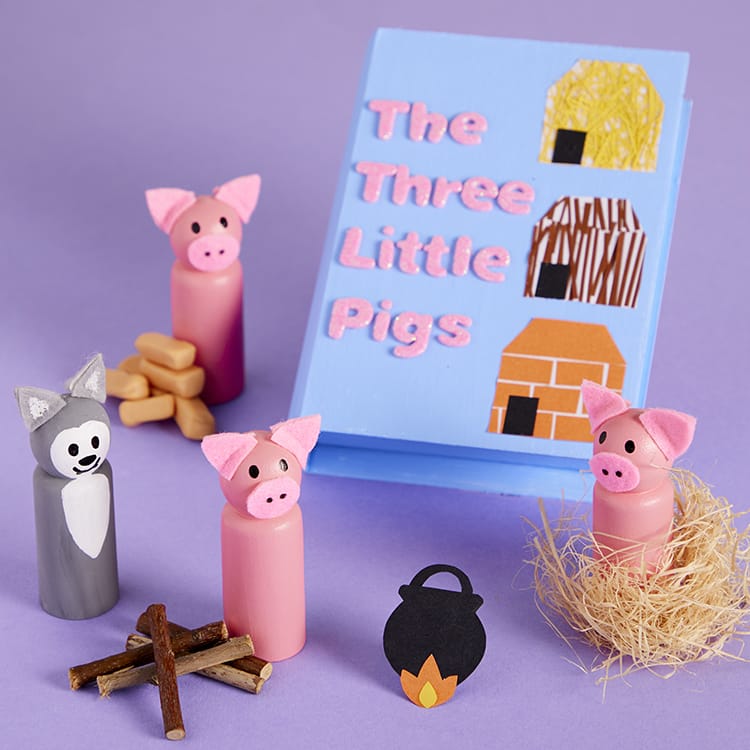 Three Little Pigs Story Box Set