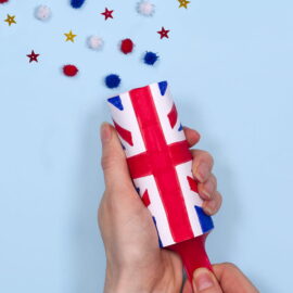 Union Jack Celebration Popper