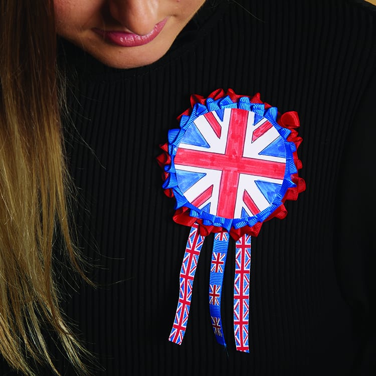 Union Jack Rosette