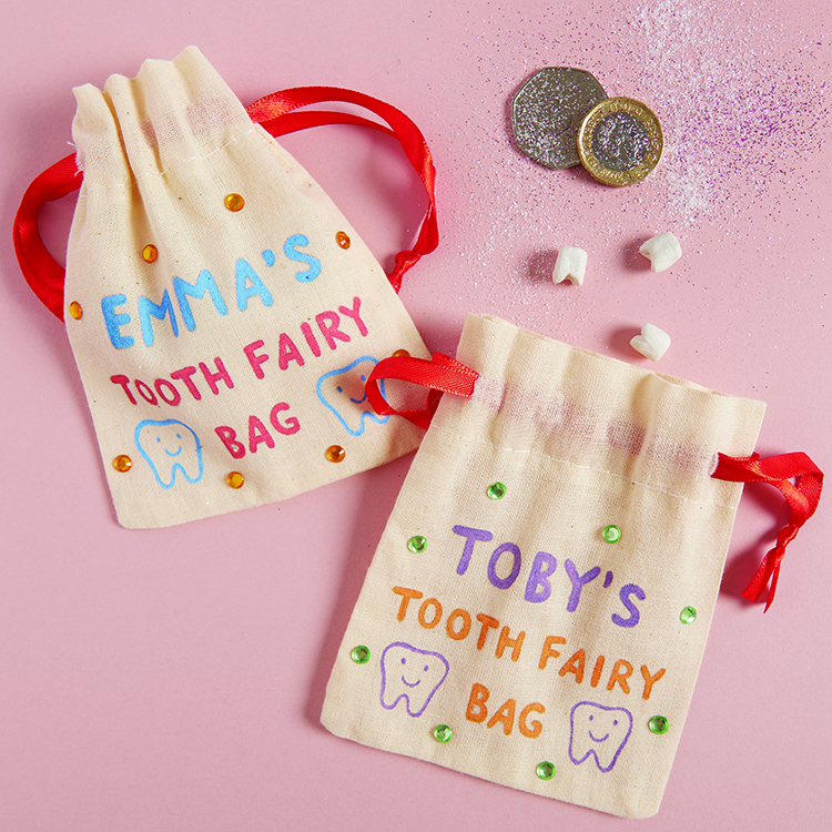 Personalised Tooth Fairy Bag