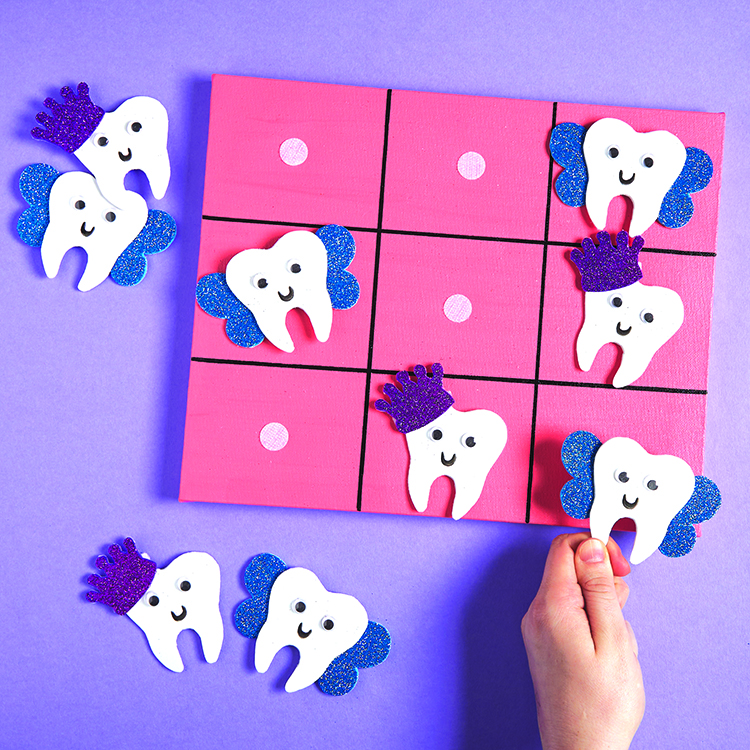 Tooth Fairy Tic -Tac -Toe