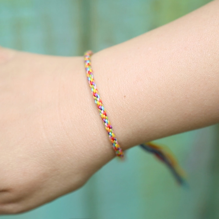 Kumihimo Rope Friendship Bracelet