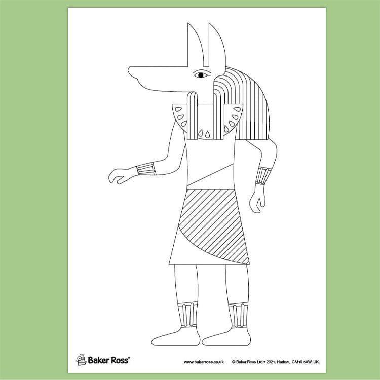 Egyptian God Anubis