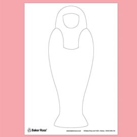 Decorate Your Own Egyptian Sarcophagus