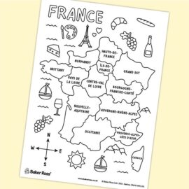 Map of France