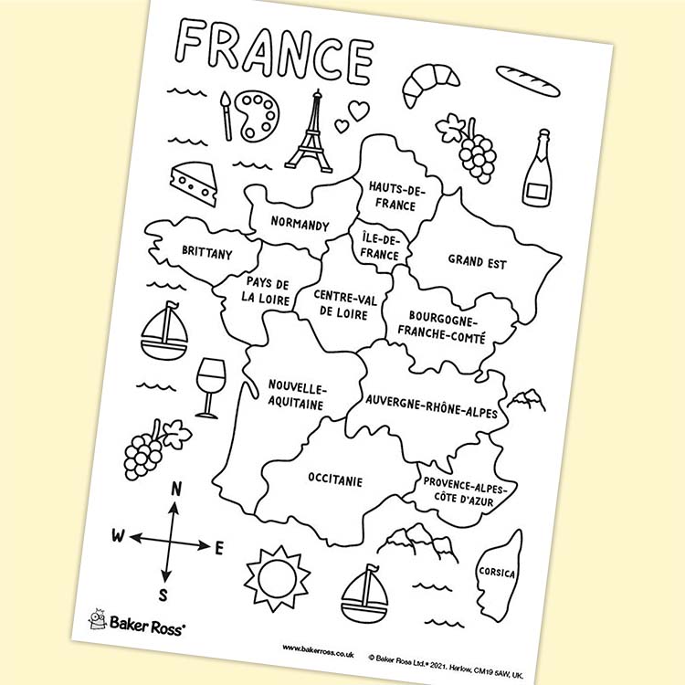 Map of France