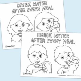 Drink Water Poster