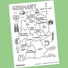 Map of Germany