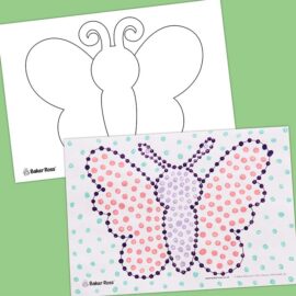 Butterfly Dot Paintings