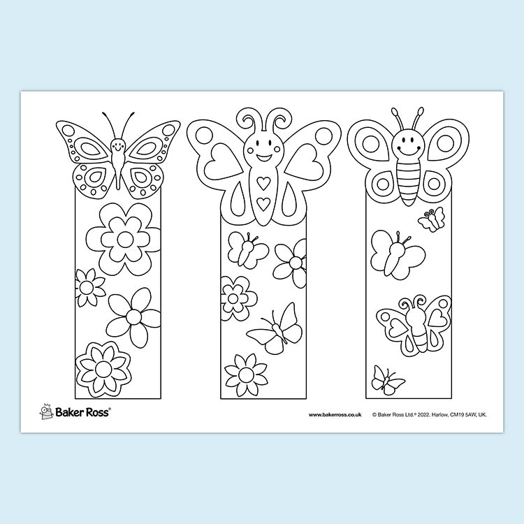 Butterfly Bookmarks