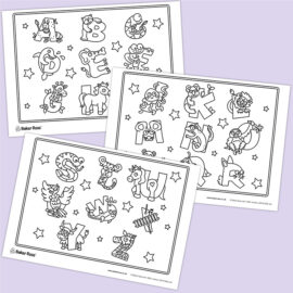 Alphabet Animal Printables
