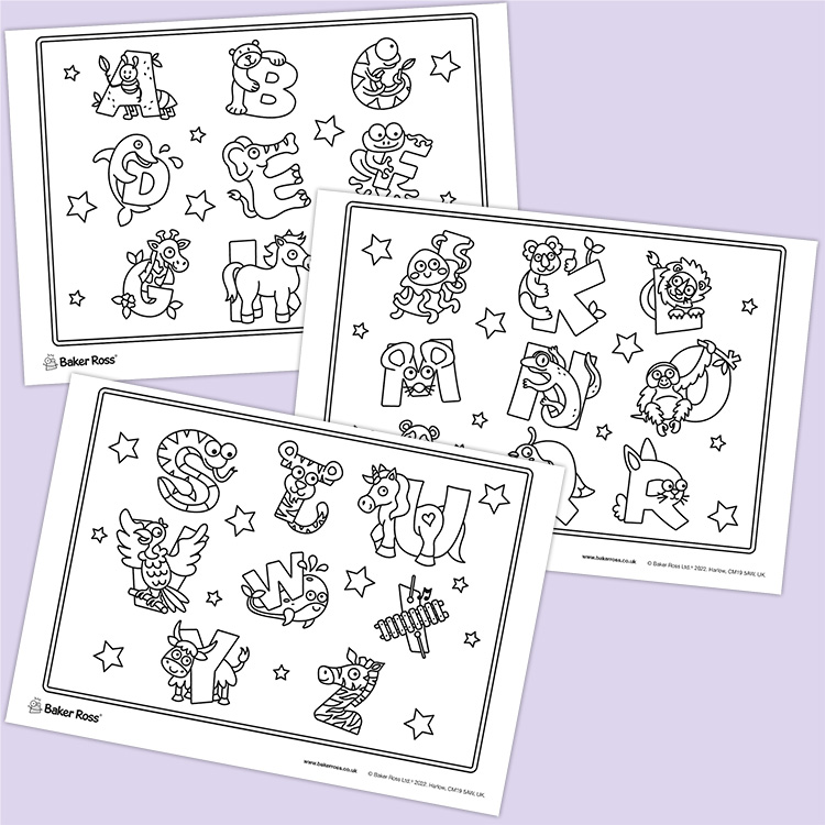 Alphabet Animal Printables