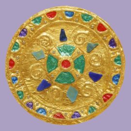 Anglo Saxon Plate Decoration