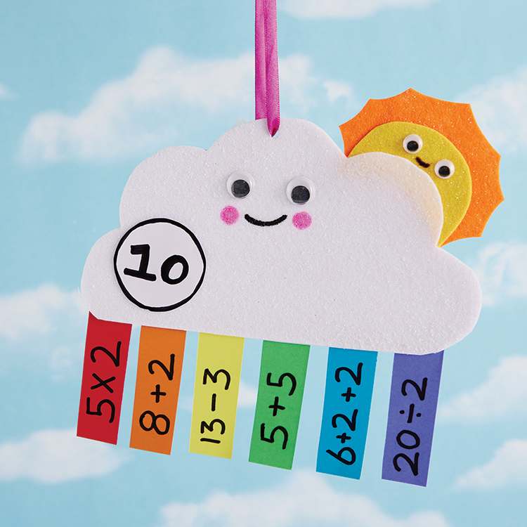 Rainbow Cloud Number Bonds