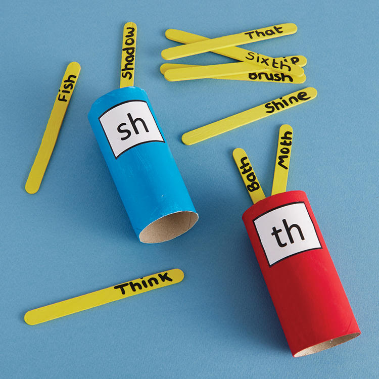 Phonics Sorting Sticks