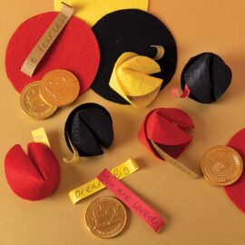 Felt Fortune Cookies