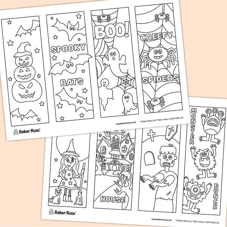 Halloween Bookmarks