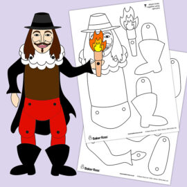 Design A Jointed Guy Fawkes