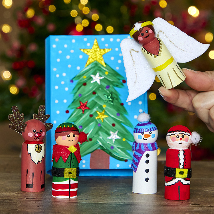 Christmas Storybook and Characters