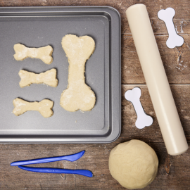 Salt Dough Dog Bones