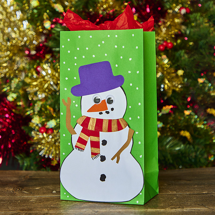 Snowman Party Bag