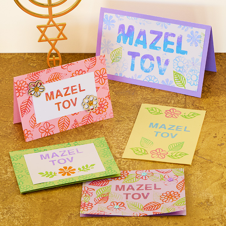 Mazel Tov Celebration Cards