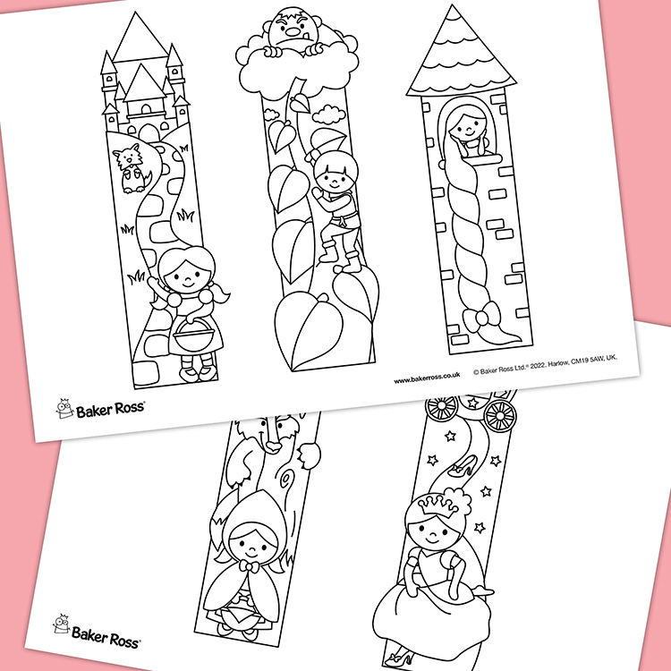 Fairy Tale Bookmarks