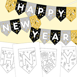 Happy New Year Bunting