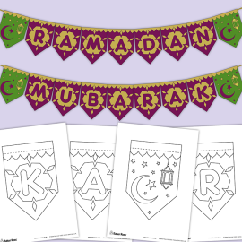 Ramadan Mubarak Bunting