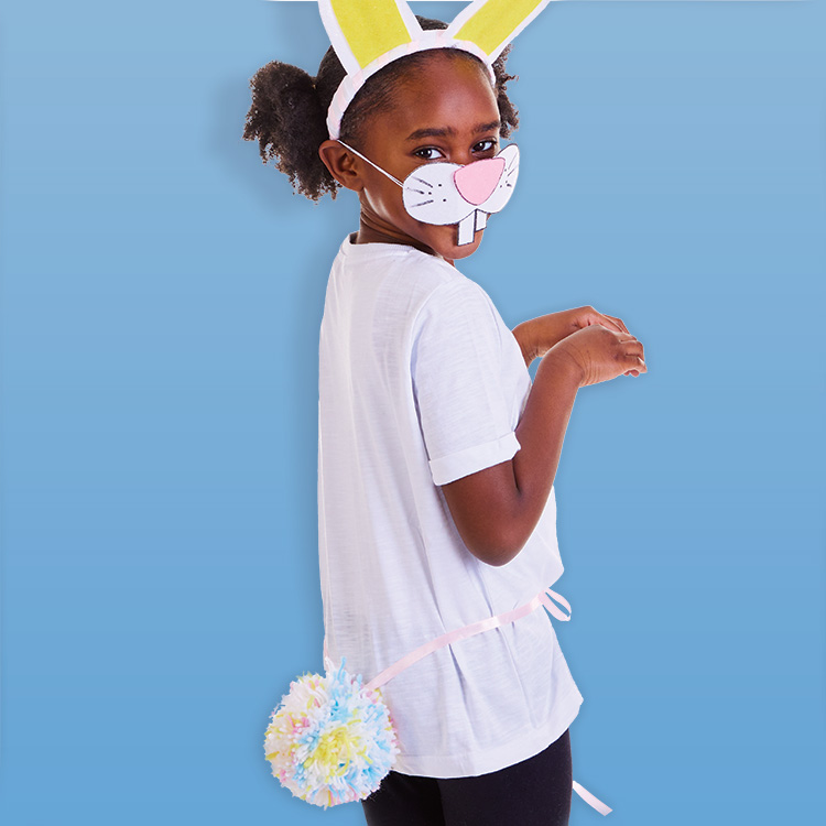 Easter Bunny Costume Tail