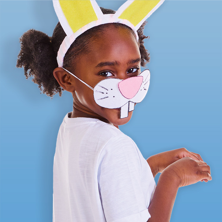 Easter Bunny Costume Mask