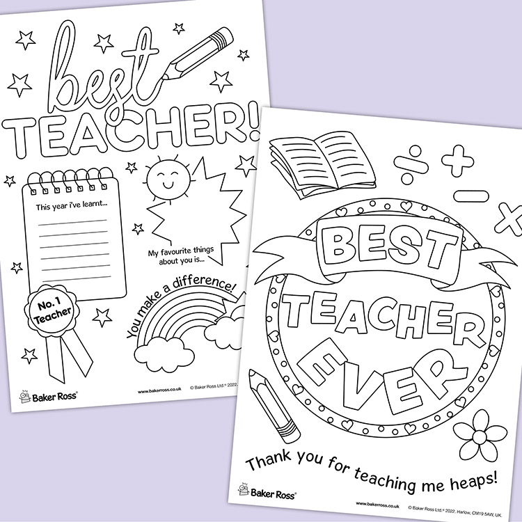 Best Teacher Posters