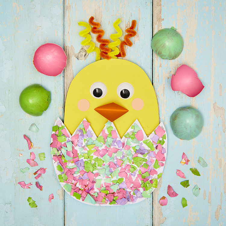 Cracked Egg Easter Chick