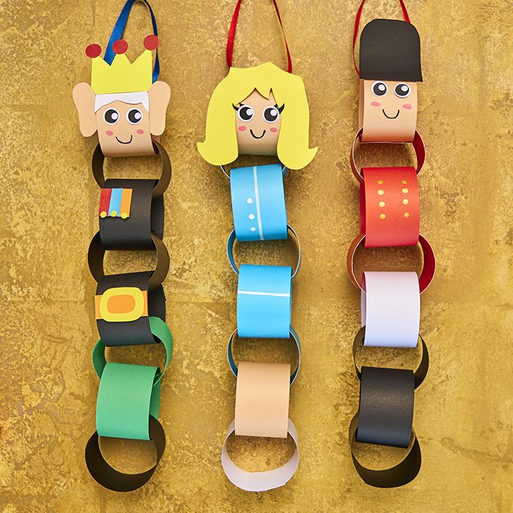 Coronation Paper Chains