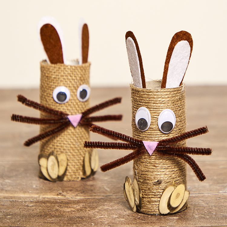 Cardboard Tube Bunnies