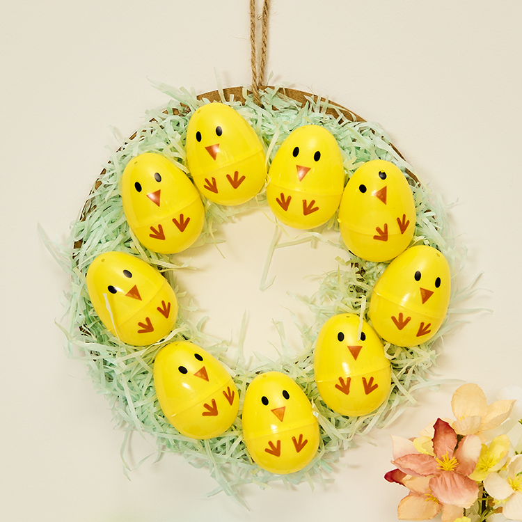 Egg Chick Wreath