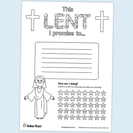 Lent Promise Poster