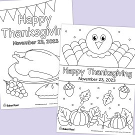 Happy Thanksgiving Posters