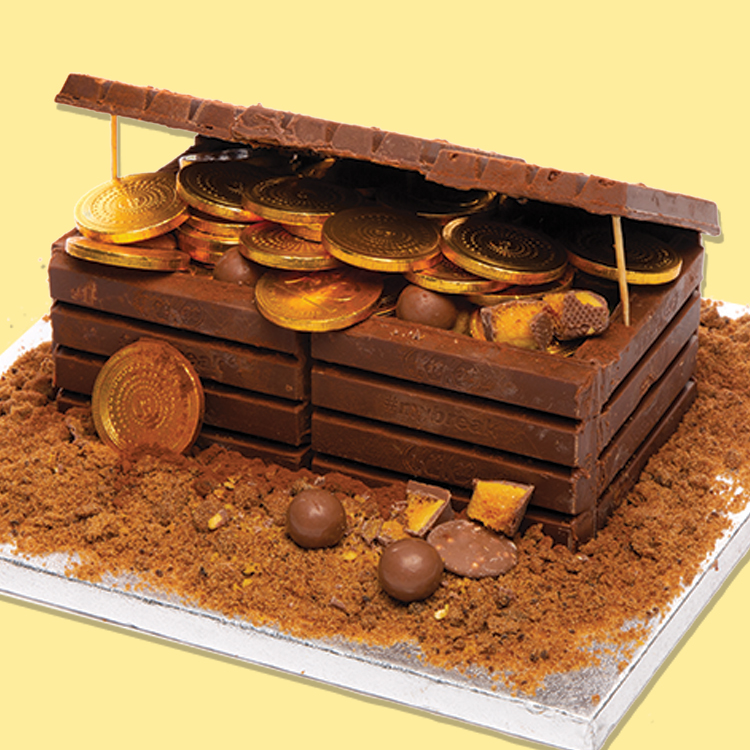 Chocolate Pirate Treasure Chest