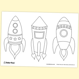 Rocket Bookmarks