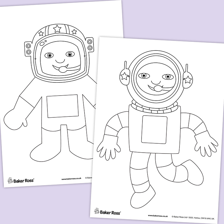 Colour In Astronauts