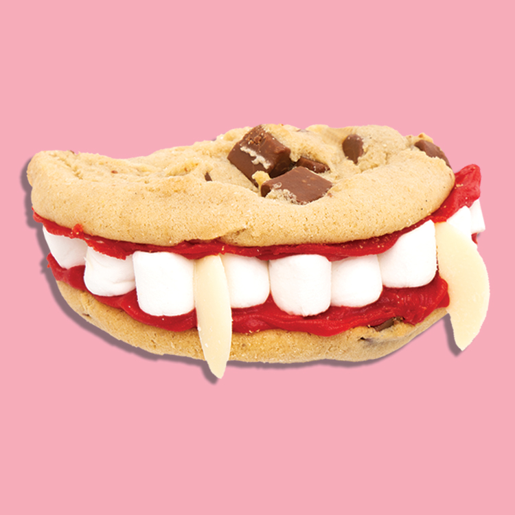 Vampire Fangs Cookie