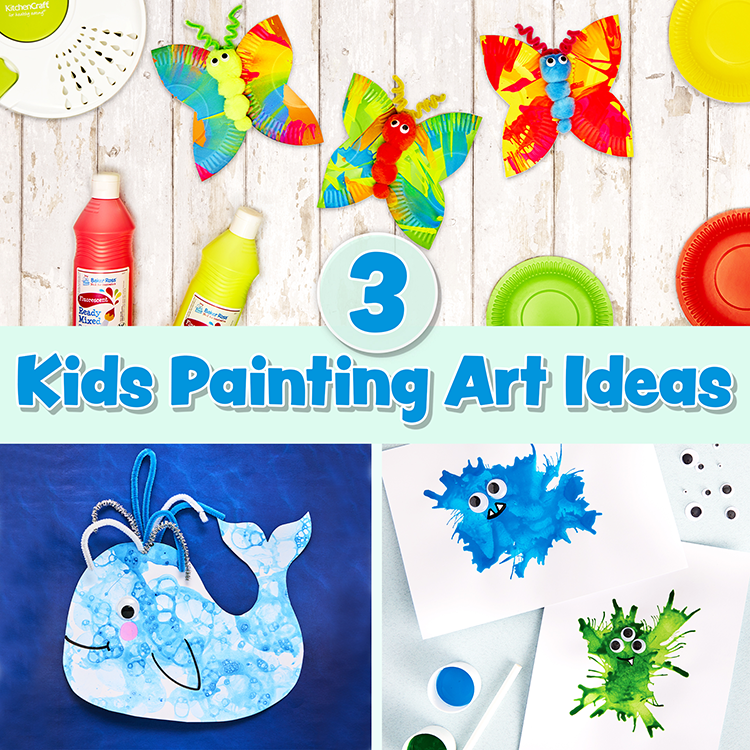 3 Top Painting Techniques for Kids