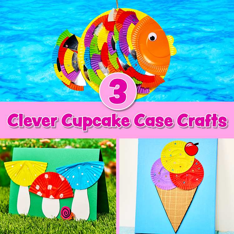 3 Clever Cupcake Case Crafts