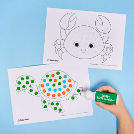 Sealife Ocean Dot Marker Paintings