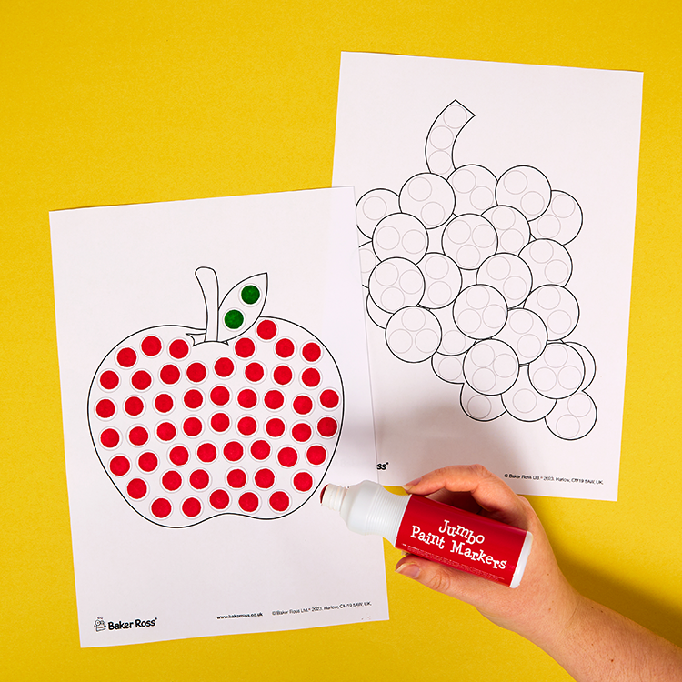 Fruit Dot Marker Pictures