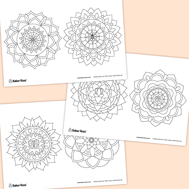 Flower Mandalas